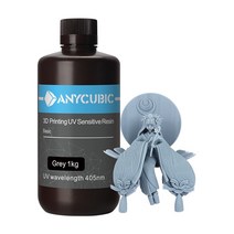 사파이어 니즈 3D프린터 펜 킹룬 V2 가정용 3d 프린팅 ANYCUBIC-405nm UV 수지 LCD 3D 프린터 용, 03 Grey 4kg