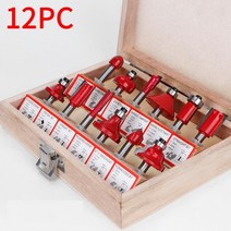 루터기 디월트트리머 마끼다 루터 트리머 라우터220v 800w 전기 나무 밀링 조각 슬로 팅 트리밍 기계 손 조각 eu 플러그 6.35mm, 12pcs 레드