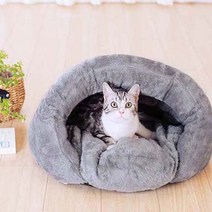 춘자상회 강아지 극세사 동굴하우스, 그레이