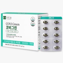 벤스랩 코비그린 650mg x120캡슐 (구아바잎추출물) 콧물 코가려움 재채기, 2개월분, 캡슐형