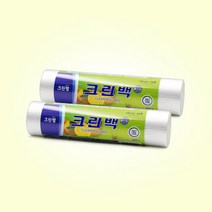 크린랩 크린롤백 200매 25*35 (중) x 2개 / 위생비닐, 단품