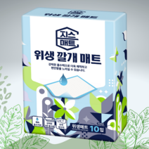 지스매트 남녀공용 요실금 위생매트 100 200매, 10매, 20개