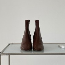 코지23 여자 네추럴 베이직 니삭스 6cm 미들굽 앵클부츠