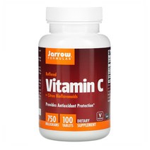 Jarrow Formulas 비타민 C 500mg 칼슘 50mg 1개