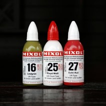 믹솔 다용도 조색 안료 (20ml) 수유성 페인트 스테인 조색제, 9. 블루, 20ml
