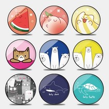 유니존 디자인 일러스트 3단 폰톡 팝 그립거치대, 폰톡거치대/22_돼지코