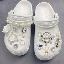 실내화 크록 참 장식 데코레이션 악세서리 세트