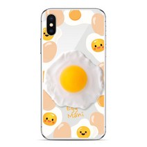 LG Q92 계란후라이 스마트 그립 톡 케이스