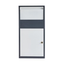 단독 주택 택배함 우편함 전원주택 원룸 사무실 택배, 화이트 스몰