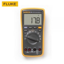 FLUKE-15B + 17B + 디지털 멀티미터 AC DC 전압 전류 커패시턴스 옴 온도 테스터 자동 수동 범위 측정 310808, Fluke 15B Plus