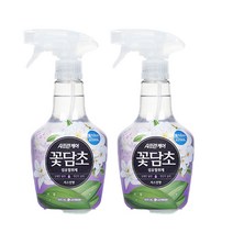 [후후맘] 꽃담초 섬유탈취제 연꽃향 400ml x 2개 3종 택1, 02 꽃담초 섬유탈취제 자스민향 400ml X 2