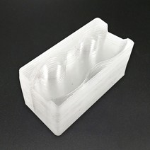 50pcs 속눈썹 포장 상자 케이스 컨테이너에 대 한 도매 원형 라운드 분명 속눈썹 트레이 플라스틱 투명 빈 홀더 트레이, 11, 100개