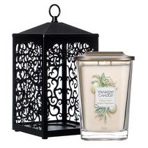 양키캔들 엘레베이션 향초 스크롤 캔들 워머 세트, 04 이브닝 스타, 02 화이트