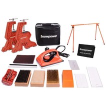 스노우 보드 수리 왁싱 풀세트 다리미 보수 용품 키트, 세트 구성은 페이지 하단 옵션 이미지 참조