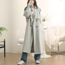 그저그녀 WA0128 더블 트렌치 코트