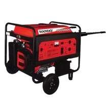 발전기 산업용발전기 키시동 전기발전기 한도 HD5500DE (5KW) 25L 가솔린발전기, 1개
