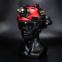 소방 안전모 노동자 건설 구급대 구조대 고소 작업, 검정색 패키지 C