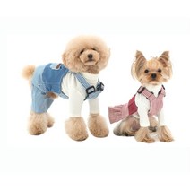 요크셔테리어 강아지 패션 애견 옷 네이비 댕댕이옷 애견옷, S