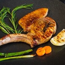 [안동사나이] 100%한돈 프리미엄 돈마호크 캠핑 뼈등심, 300g, 1개