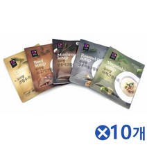 간편식사 우리쌀 스프 60gx10개 즉석요리 아침식, 쇠고기크림수프60g