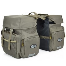 자전거안장가방 50L 대용량 자전거 Panniers 가방 후면 좌석 트렁크 여행 캠핑에 한 커버와 안장, 03 Grey