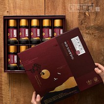 정직한삼 정성가득 6년근 홍삼 산삼배양근, 10병, 75mL