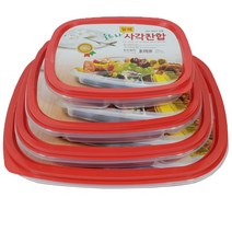 투에이산업 찬합 찬통 밀폐용기 업소용반찬통 보관용기 칸칸이찬통 찬통 찬기 캠핑용품 도시락, 찬합_중5칸