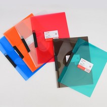 A4 반투명 화일홀더 부동산 포트폴리오 문서파일 계약서 증권 서류보관 파일철