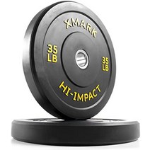 엘리코 원판 중량 xmark 범퍼 플레이트 웨이트 플레이트 범퍼 웨이트 쌍 및 올림픽 리프팅용 세트 웨이트 플레이트 세트 올림픽 범퍼 웨이트 플레이트 바벨 웨이트 플레이트 근력, 13) 35파운드 쌍