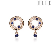 엘르주얼리 14k 써클 라인 귀걸이 (gold pin) ELGPEE078