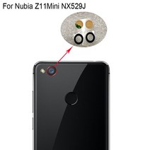 아이폰 렌즈 스마트폰 Nubia Z11 미니 NX529J 후면 카메라 유리 렌즈 수리 예비 부품, 한개옵션0