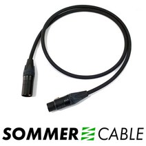 좀머 PRIMUS XLR(암)-XLR(수) 6M 블랙 [뉴트릭커넥터]