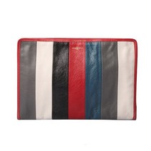 [발렌시아가] [빈티지] 443658 멀티 스트라이프 바자 클러치백29101 130752