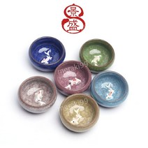 중국 전통 다기세트 다도세트 보이차 찻잔, 7개, J