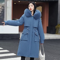 NEW 명품 여성구스다운 경량롱패딩 겨울코트 핸드메이드코트 프리미엄 벨벳원단