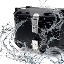 오토바이 배달통 탑박스 배달통 알루미늄(35L 45L 55L 65L 85L 100L), (실버)배달통 100L