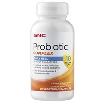 GNC 프로바이오틱 컴플렉스 데일리 니드 90정 베지캡슐 Probiotic