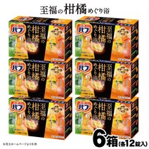 일본직배송 가오 밥 지복 감귤 순회욕 12정들이x6박스 입욕제 목욕 릴랙스, 이해했어