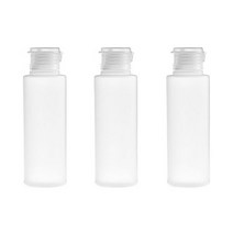 더자카 베이직 똑딱 공병 100ml, 3개입, 반투명