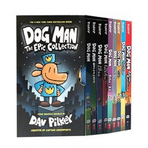 영어원서 도그맨 DOG MAN 영어 동화 교재 책 9권 세트, 단일사이즈