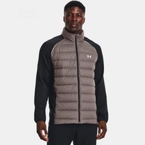 맨즈 UA 언더아머 언더아머 골프 스트레치 다운 하이브리드 자켓 - FreshClay/Black 1366290-176