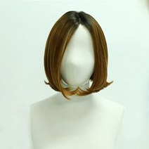 가발매니아 비비안 보브 29cm 수제통가발, 마론브라운, 1개