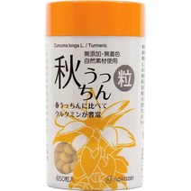 일본직구 나카젠 가을 우치닌 씨앗 4.6온스(130g) x 650캡슐 가을 우콘 서플먼트 오키나와 커큐민 가을 강황, 수량, 상세참조