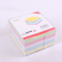 메모지 85x85 칼라 500매 TH09 떡메 사무실 떡메모지제작 메모장 플랜드 미니수첩 귀여운 미니 사각 메모지
