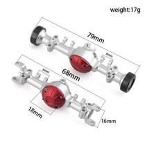Kyosho MINI-Z 금속 전면 하우징 4x4 1/18 1/24 RC 자동차 업그레이드 부품 액세서리, 1 set