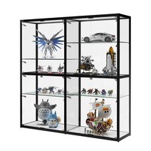 유리문 진열장 조명 장식장 보석 귀금속 금 주류 맞춤 제작, A