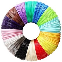 DO3D 15가지 밝은 색상 1.75mm 3D 펜 PLA 필라멘트 리필 각 3m(10피트) 총 45.7m(150피트) 펜/3D 프린터 샘플 팩 MYNT3D / SCRIB3D, Abs 15 Most Popular Solid Colo