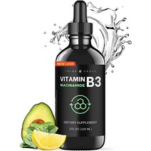 액체 비타민 B3 (나이아신아미드) 보충제 - 비플러시 형태의 나이아신 여성 및 남성을 위한 편리한 나이아신 드롭 - 60ml(2온스), 2 Fl Oz [Pack of 1], 한개옵션1, 01 2 Fl Oz (Pack of 1), 01 2 Fl Oz (Pack of 1)