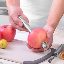 리빙스토리 과일씨 제거기 과일씨제거 사과씨제거 사과칼 과일칼 사과심빼기 애플코어러, 대추용