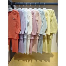 아가방[동아쇼핑점] 23년F/W겨울신생아 출산선물@무형광 남아여아공용/긴팔내복 실내복 히트텍 /얇고 부드러운촉감/빨주노초파남보2개더 파스텔컬러 따뜻하게 온도지켜주는 슈크림하트웜
